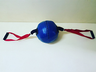 Мяч утяжеленный на ремнях (В комплекте 2 ремня)